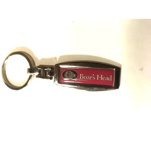 Boar's Head Meat Metal Keychain